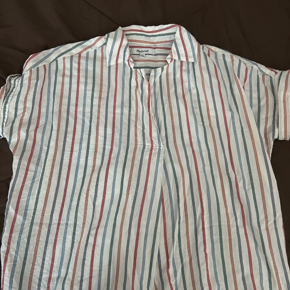 Madewell Women’s Striped Shirt - Multicolor